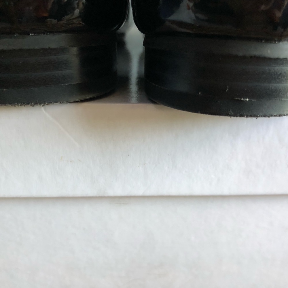 Sam Edelman Black Patent Leather Loafers with Studded Details - Picture 6 of 6